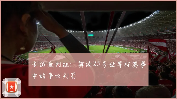 专访裁判组:解读25号世界杯赛事中的争议判罚